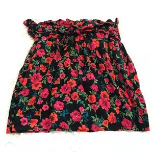Express Floral Skirt